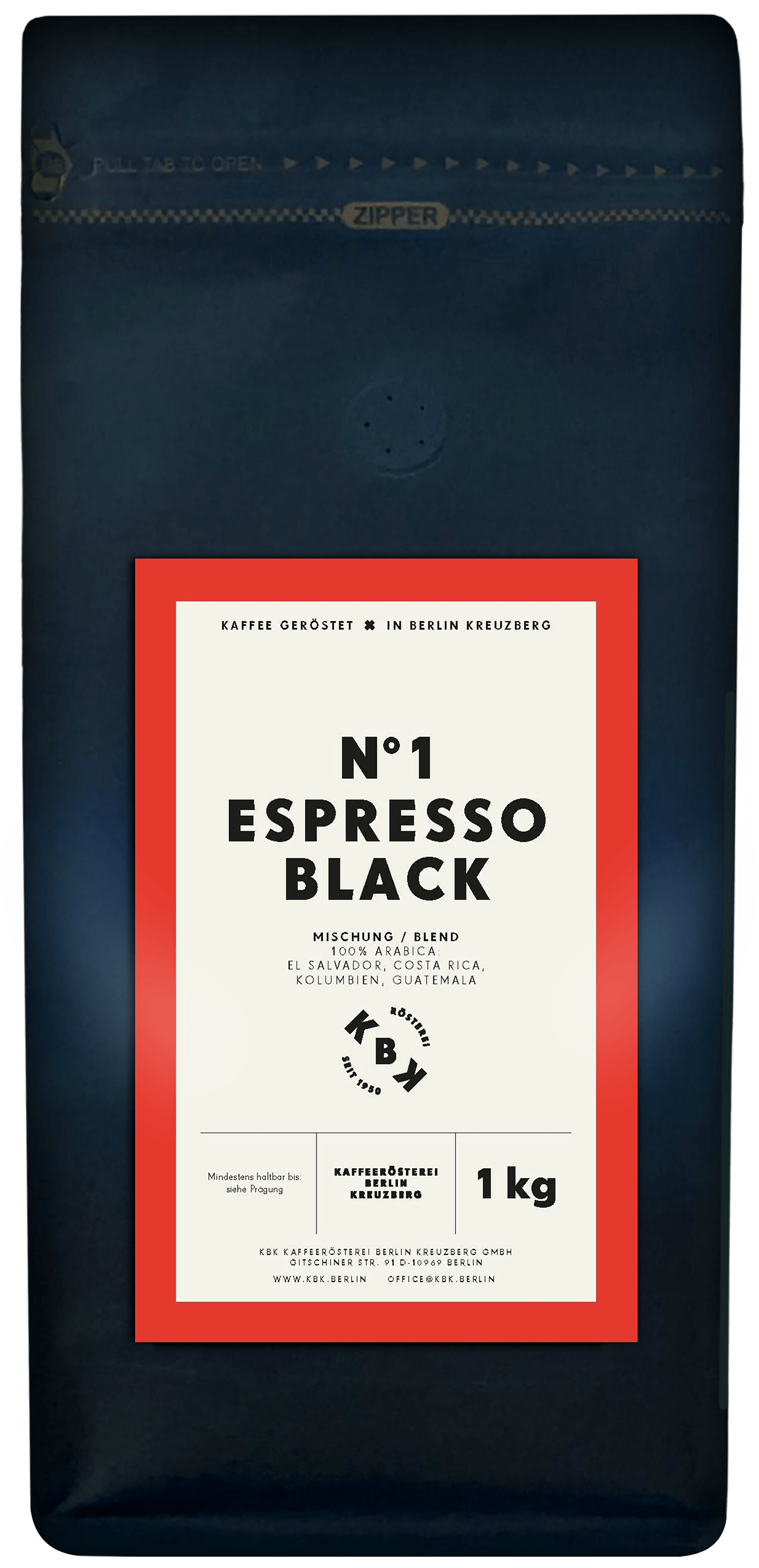 NO°1 - Espresso Black
